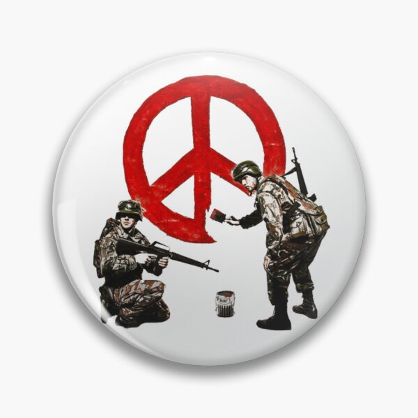 Item preview,  banksy peace soliders designed and sold by martin max.