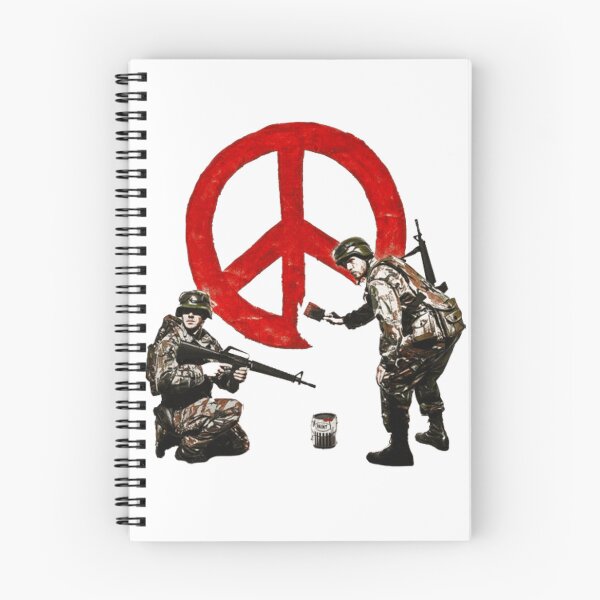 Item preview,  banksy peace soliders designed and sold by martin max.