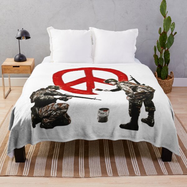 Item preview,  banksy peace soliders designed and sold by martin max.