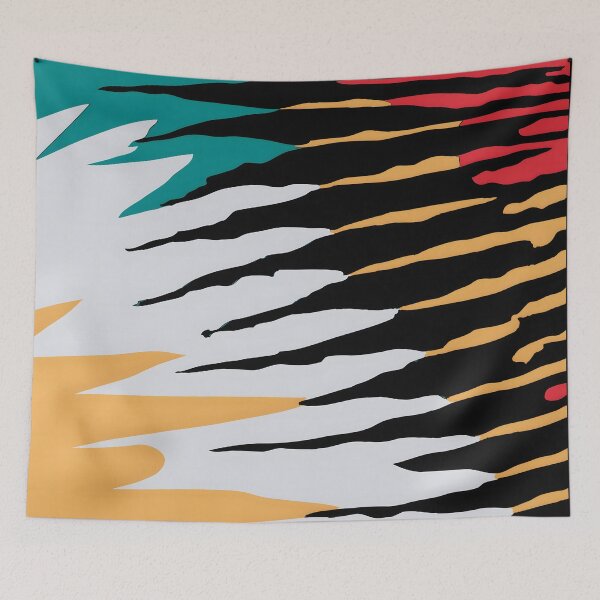 Item preview, Colorful Swirls،Vibrant Vortex- A Colorful, Abstract Tiger Stripe designed and sold by FINALSHOP1.