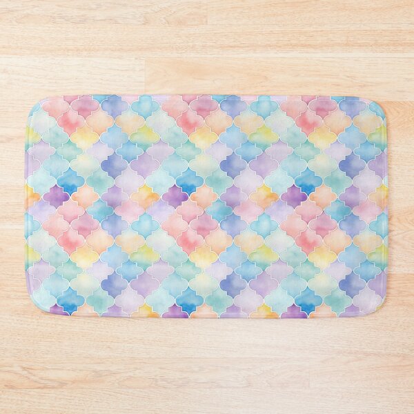 Item preview, Pastel Dreams: Watercolor Moroccan Pattern designed and sold by meowjourney.
