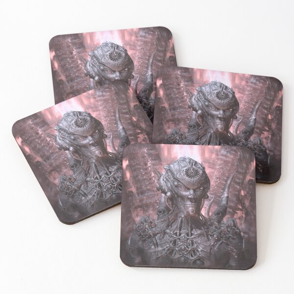Item preview, Darkmen Fantasy Biomechanic 3D Illustration - Red Version designed and sold by KairoDesign.