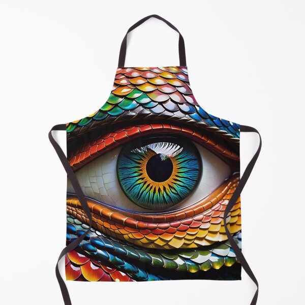 Item preview, Fantasy Eye With Dragon Scales Pattern designed and sold by TheArtOfPat.