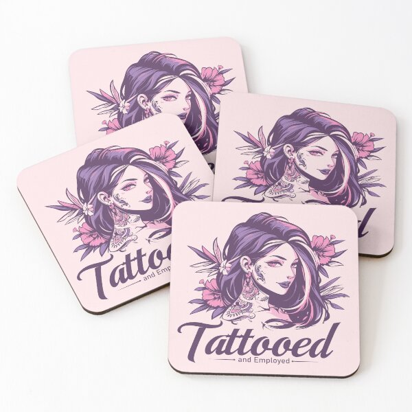 Item preview, Chica Tatuada Y Empleada designed and sold by SweetClicks123.