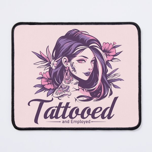 Item preview, Tattooed And Employed Girl designed and sold by SweetClicks123.