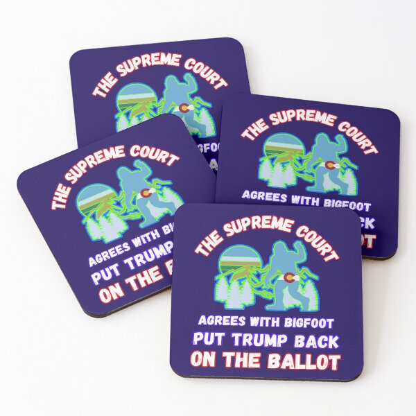 Item preview, The Supreme Court Agrees With Bigfoot Put Trump Back On The Ballot designed and sold by WoodburyLake.