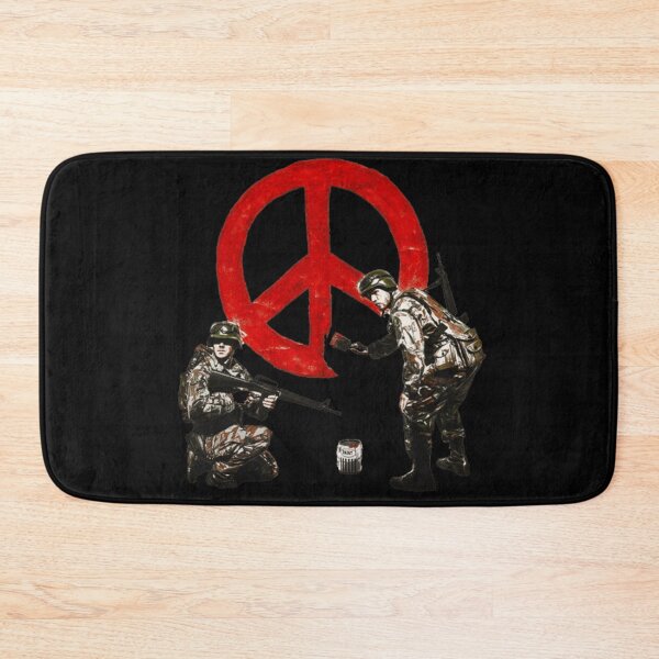 Item preview, banksy peace soliders designed and sold by martin max.