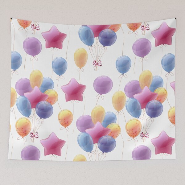 Item preview, Party Balloon Pattern designed and sold by MissQuiss.