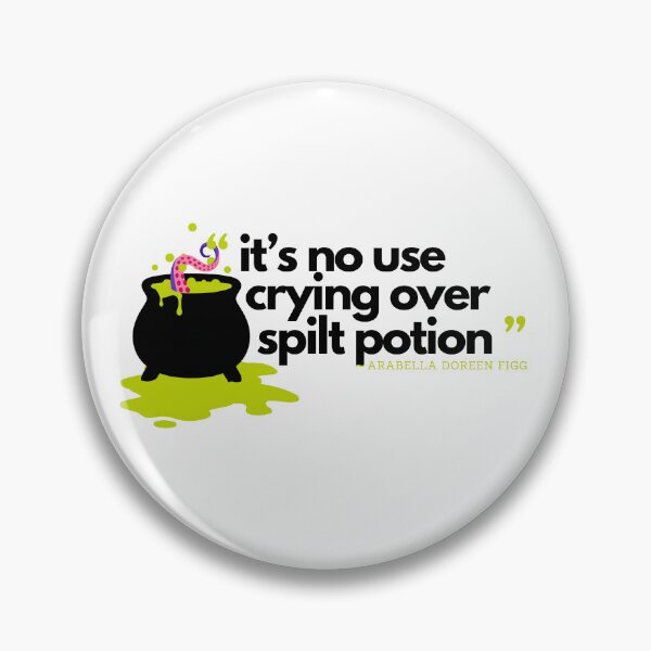 Item preview, It's No Use Crying Over Spilt Potion designed and sold by HadedaCreative.