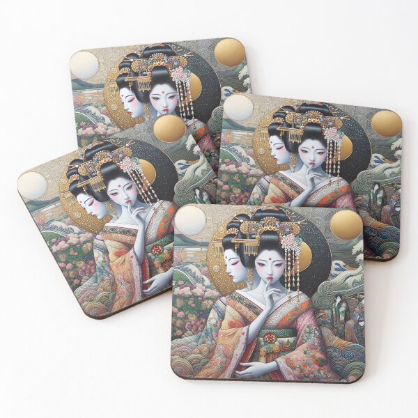 Item preview, Geisha are professional artists with skills in music, dance, poetry and entertainment. designed and sold by aleksandr13.