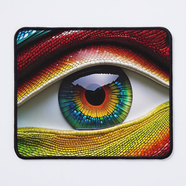Item preview, Fantasy Eye With Dragon Scales Pattern designed and sold by TheArtOfPat.