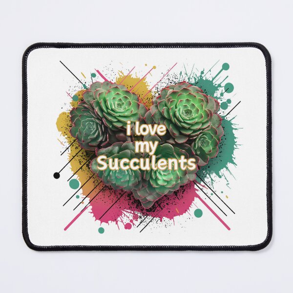 Item preview, Succulent Love: A passion that grows every day. designed and sold by Digital Dreams Arts.