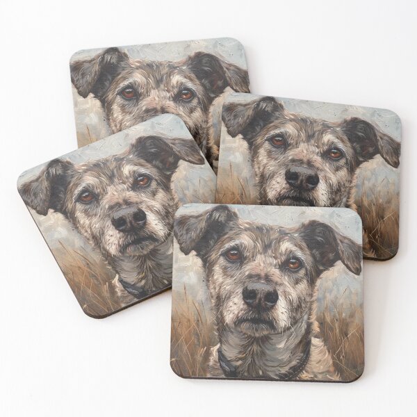 Item preview, Dog portrait in nature designed and sold by SPORTSDREAM.