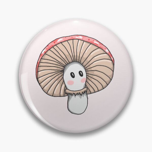 Item preview, Sweet pink mushroom designed and sold by blackygoldcat.