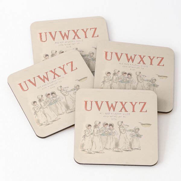 Item preview,  A  Apple Pie book illustration of  Letters U V W X Y Z designed and sold by stevepaint.