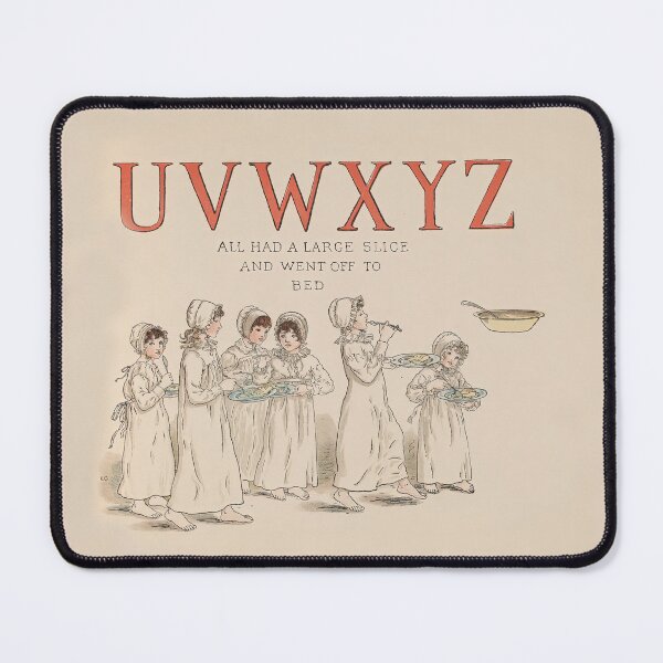 Item preview,  A  Apple Pie book illustration of  Letters U V W X Y Z designed and sold by stevepaint.