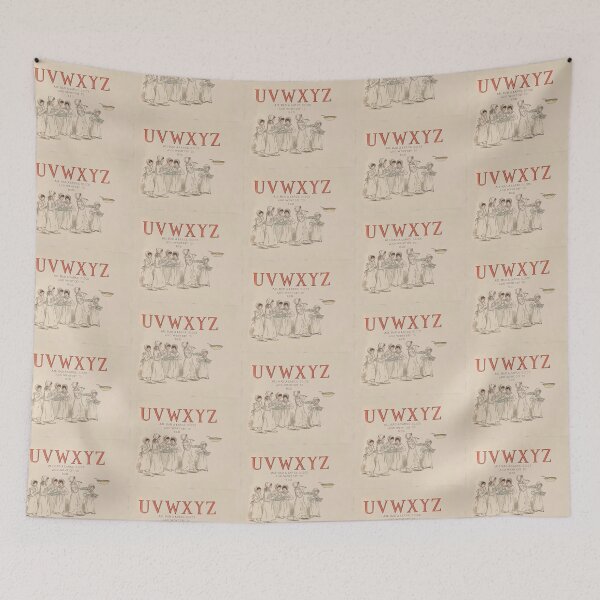 Item preview,  A  Apple Pie book illustration of  Letters U V W X Y Z designed and sold by stevepaint.