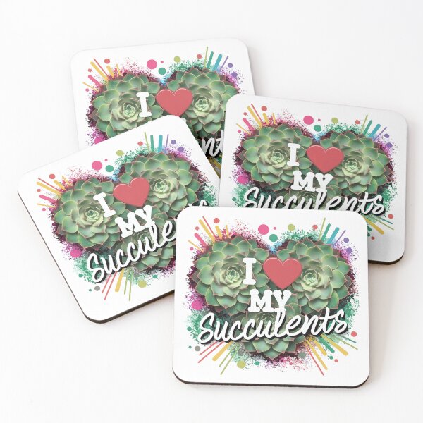 Item preview, I love my Succulents designed and sold by Digital Dreams Arts.