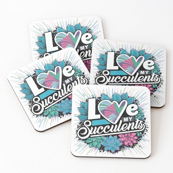 Item preview, I love Succulents designed and sold by Digital Dreams Arts.