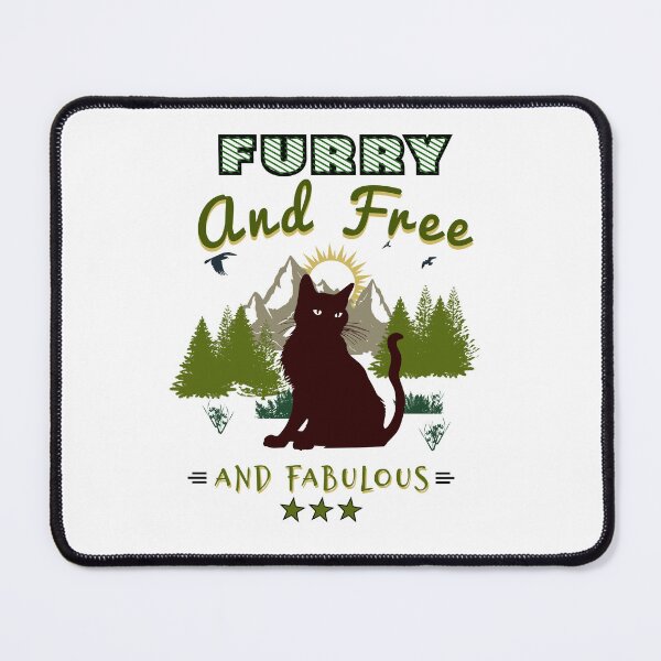 Item preview, Furry And Free And Fabulous designed and sold by KaiLabsArt.