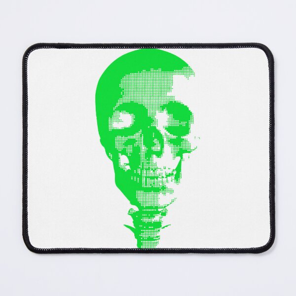 Item preview, Pixelated Green Skull designed and sold by KTSubz Faith & Fun Designs.