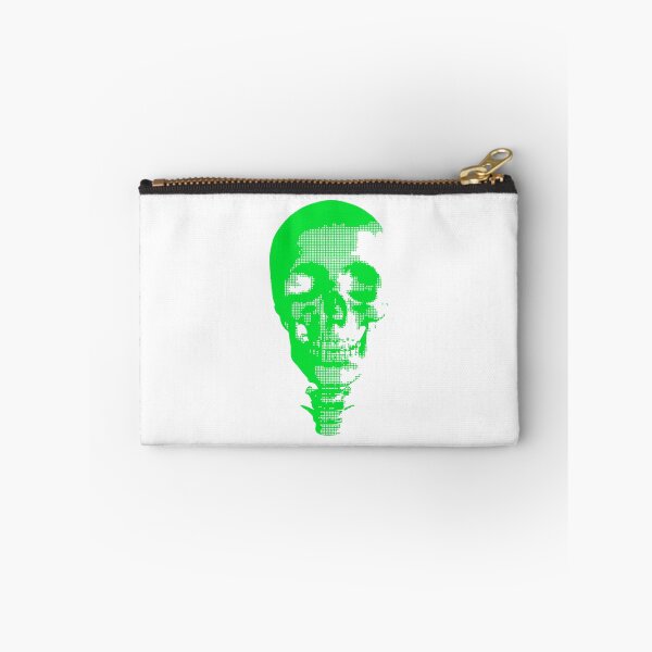 Item preview, Pixelated Green Skull designed and sold by KTSubz Faith & Fun Designs.