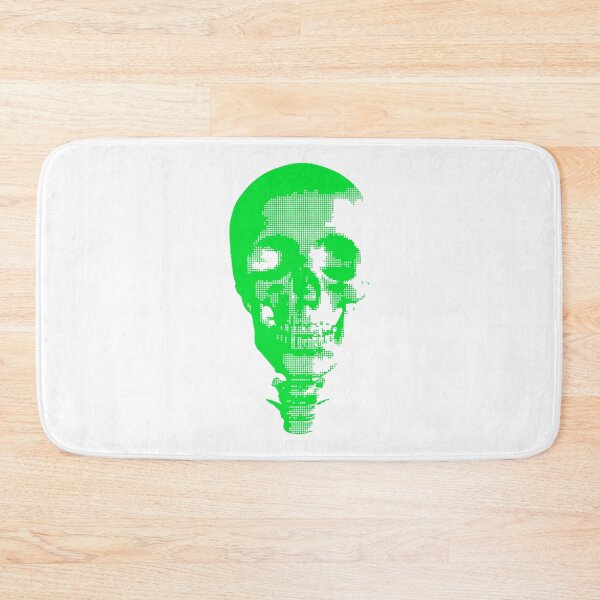 Item preview, Pixelated Green Skull designed and sold by KTSubz Faith & Fun Designs.