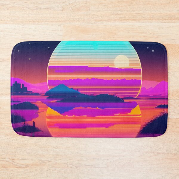 Item preview, Neon Desert Moonrise designed and sold by LionBrew.