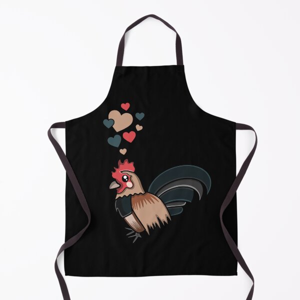 Item preview, Cute Dutch Bantam Chicken With Hearts designed and sold by eternallygifted.