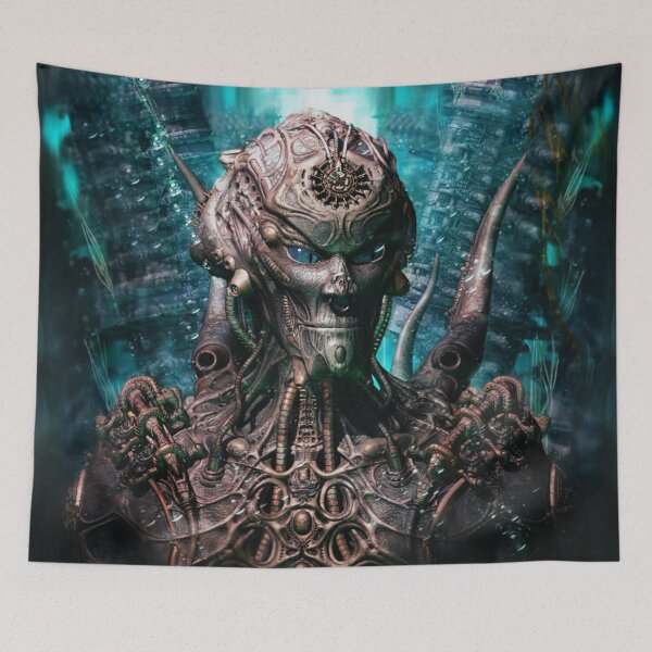 Item preview, Darkmen - Fantasy Biomechanic 3D Illustration - Second Version designed and sold by KairoDesign.