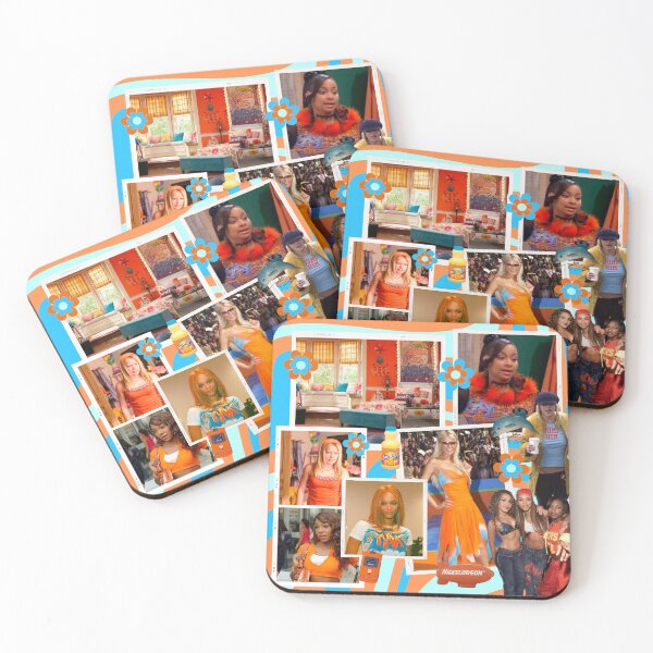Item preview, Blue and Orange 2000s Collage designed and sold by ilovethe00s.