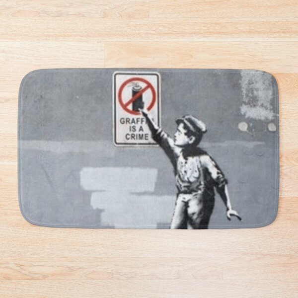 Item preview, Banksy street art designed and sold by martin max.