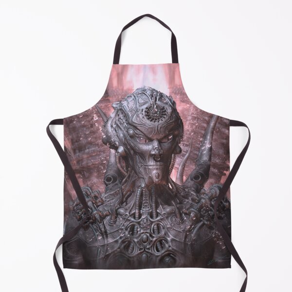 Item preview, Darkmen Fantasy Biomechanic 3D Illustration - Red Version designed and sold by KairoDesign.