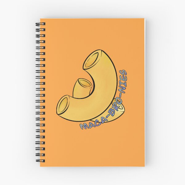 Item preview, Maca-bro-nies pasta puns designed and sold by ikigaiartist.