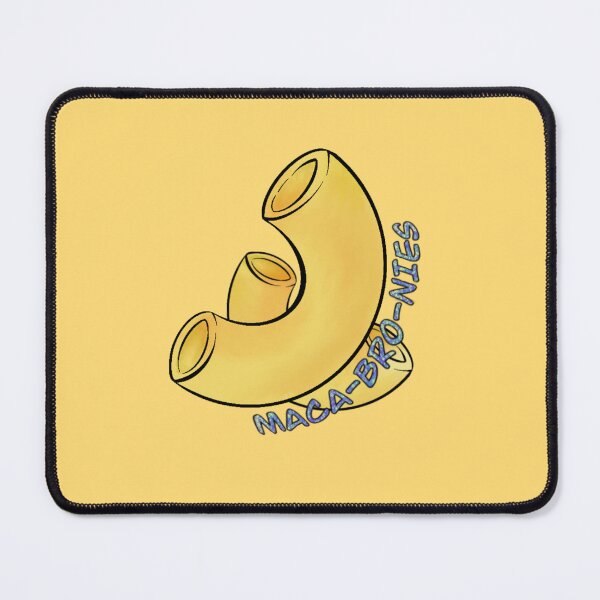Item preview, Maca-bro-nies pasta puns designed and sold by ikigaiartist.