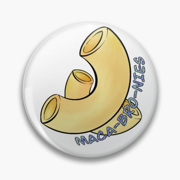 Item preview, Maca-bro-nies pasta puns designed and sold by ikigaiartist.