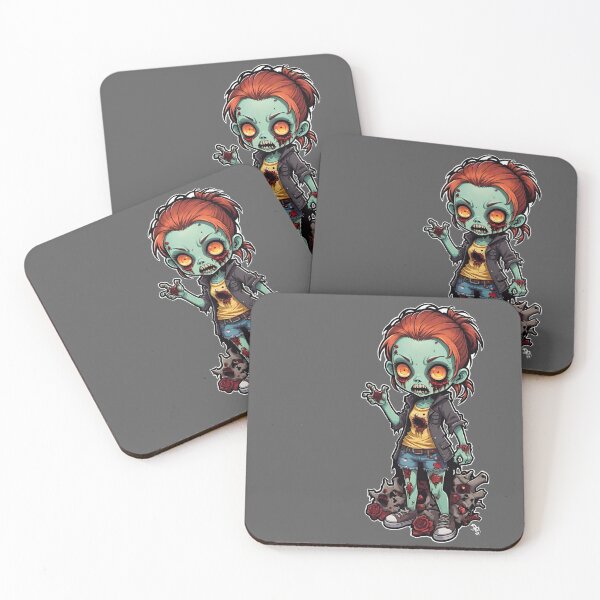 Item preview, Cute zombie girl wants your brains designed and sold by dtmtattoo.