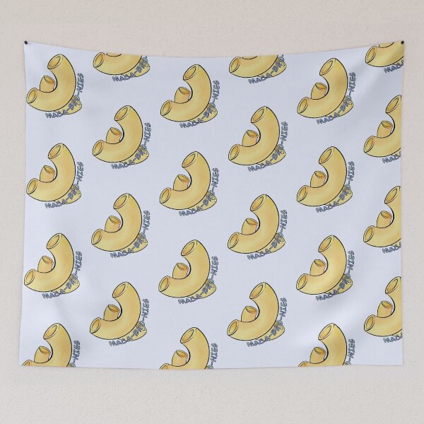 Item preview, Maca-bro-nies pasta puns designed and sold by ikigaiartist.