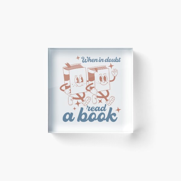 Item preview, When In Doubt Read a Book Go To The Library Books designed and sold by stylesip.