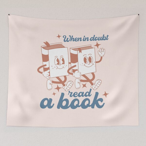 Item preview, When In Doubt Read a Book Go To The Library Books designed and sold by stylesip.