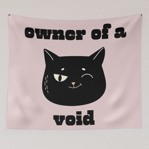 Item preview, Owner of a Void - Black Cat Design designed and sold by nikkyromoz.