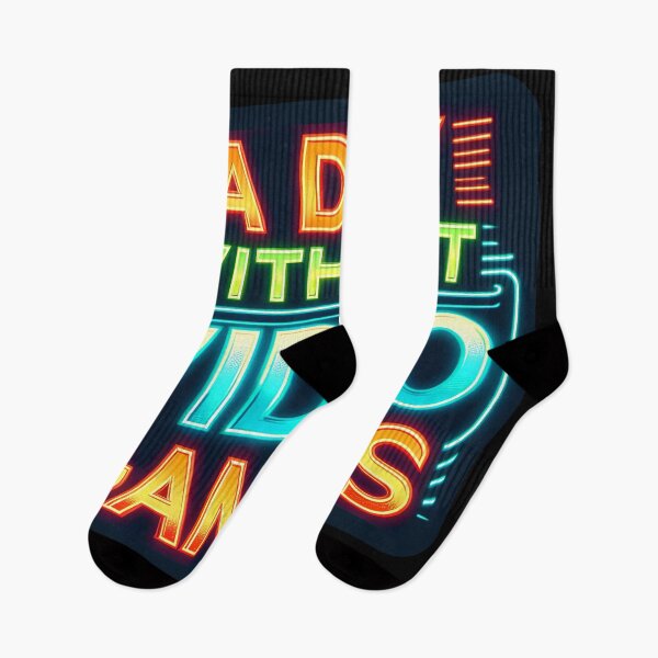 Item preview, A day without video games, typography, retro designed and sold by maxmaj.