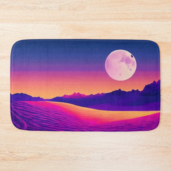 Item preview, Neon Desert Moonrise designed and sold by LionBrew.
