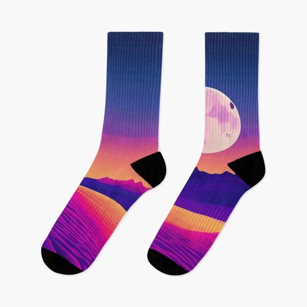 Item preview, Neon Desert Moonrise designed and sold by LionBrew.