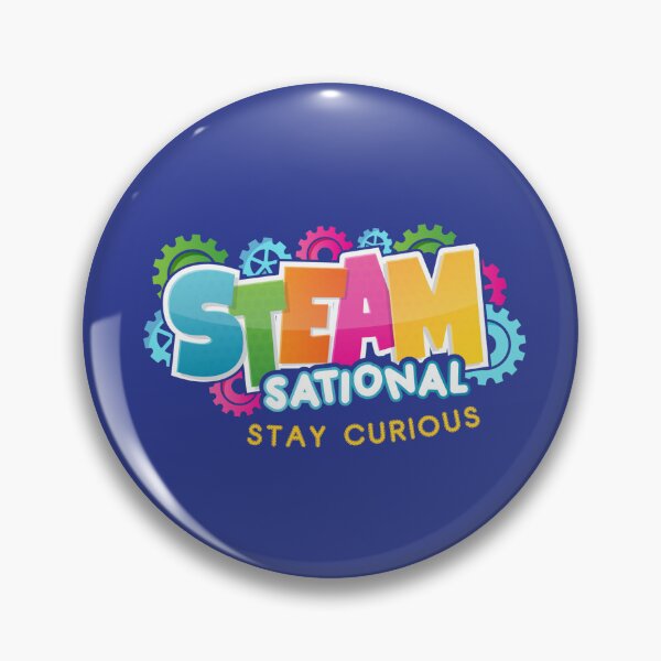 STEAMsational LogoT-Shirt Pin