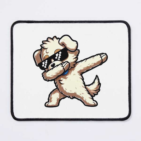 Item preview, cute dog dabbing with glasess designed and sold by KAYDEE01212 ✨.