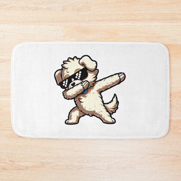 Item preview, cute dog dabbing with glasess designed and sold by KAYDEE01212 ✨.
