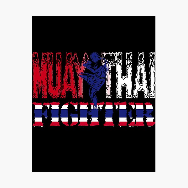 Artikel-Vorschau von Muay Thai Fighter - Cooles Thaiboxer Design. , designt und verkauft von ReneMM.