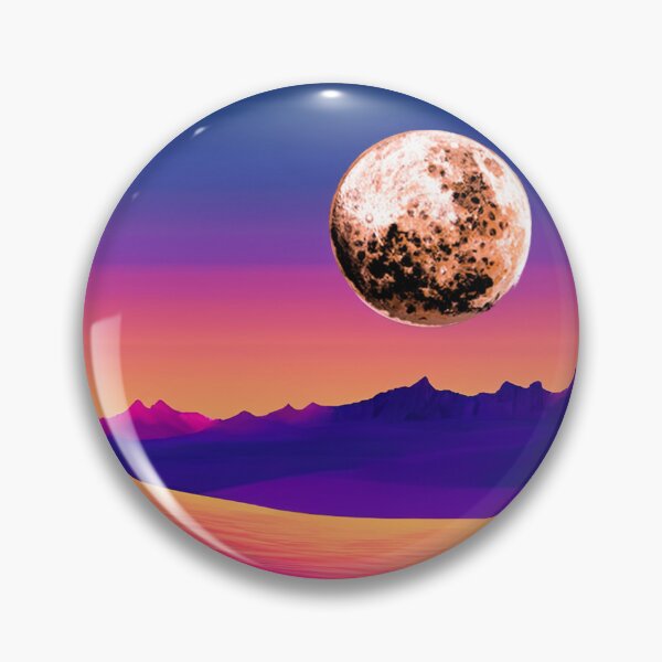Item preview, Neon Desert Crumpet Moonrise designed and sold by LionBrew.