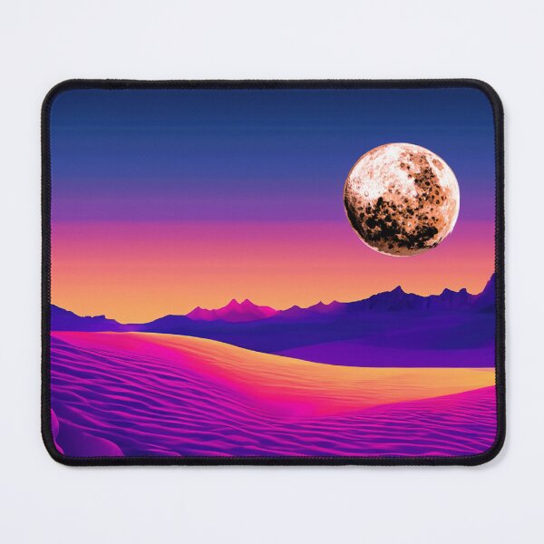 Item preview, Neon Desert Crumpet Moonrise designed and sold by LionBrew.